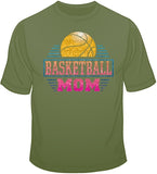 Basketball Mom - Glitter T Shirt