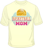 Basketball Mom - Glitter T Shirt