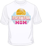 Basketball Mom - Glitter T Shirt