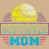 Softball Mom - Glitter T Shirt