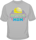 Softball Mom - Glitter T Shirt