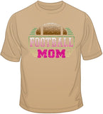 Football Mom - Glitter T Shirt