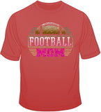 Football Mom - Glitter T Shirt