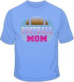 Football Mom - Glitter T Shirt