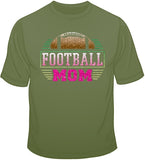 Football Mom - Glitter T Shirt