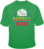 Baseball Mom - Glitter T Shirt