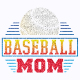 Baseball Mom - Glitter T Shirt