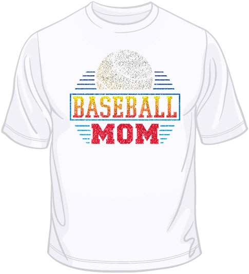 glitter baseball mom shirts