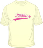 Save The Boobies - Breast Cancer Awareness T Shirt