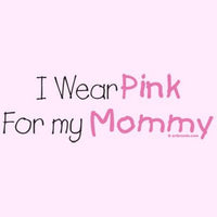 I Wear Pink For Mommy - Breast Cancer Awareness T Shirt