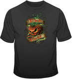 Flaming Pumpkin - Halloween  T Shirt