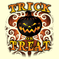 Trick or Treat Scary Pumpkin - Halloween T Shirt