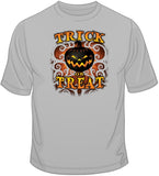 Trick or Treat Scary Pumpkin - Halloween T Shirt