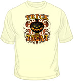 Trick or Treat Scary Pumpkin - Halloween T Shirt