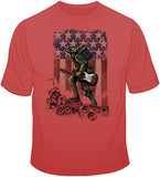 Rebel With A Cause (oversized print) T Shirt