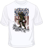 Rebel With A Cause (oversized print) T Shirt