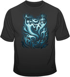 Ghost Gathering - Scary Halloween (oversized print) T Shirt
