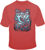 Ghost Gathering - Scary Halloween (oversized print) T Shirt