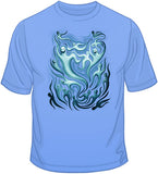 Ghost Gathering - Scary Halloween (oversized print) T Shirt