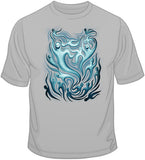Ghost Gathering - Scary Halloween (oversized print) T Shirt
