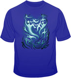 Ghost Gathering - Scary Halloween (oversized print) T Shirt