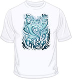 Ghost Gathering - Scary Halloween (oversized print) T Shirt