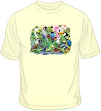 Animal Magic Birds Landscape T Shirt