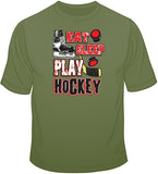 Play Hockey T Shirt