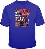 Play Hockey T Shirt