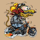 Yellow Monster Orange Cycle T Shirt