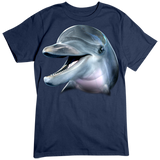 Dolphin Face (full size print) T Shirt
