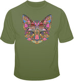 Mosaic Cat T Shirt
