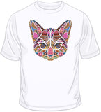 Mosaic Cat T Shirt