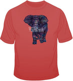 Pastel Elephant T Shirt