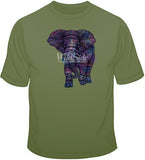 Pastel Elephant T Shirt