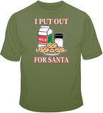 Put Out For Santa - Christmas Funny T Shirt