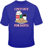 Put Out For Santa - Christmas Funny T Shirt