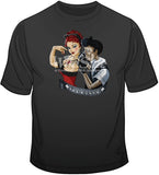 Lady Luck Tattoo Woman T Shirt