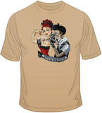 Lady Luck Tattoo Woman T Shirt