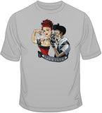 Lady Luck Tattoo Woman T Shirt