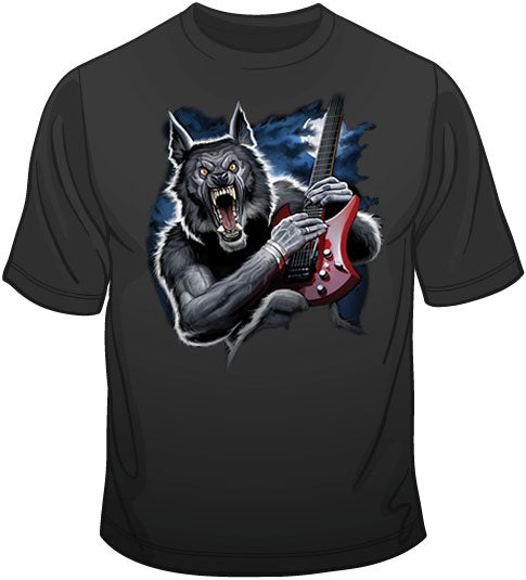 Hellhound Rock (oversized print) T Shirt