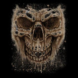 Stained Skull (oversized print) T Shirt