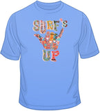 Surf's Up - "Hang Loose" Sign T Shirt