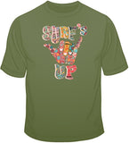 Surf's Up - "Hang Loose" Sign T Shirt
