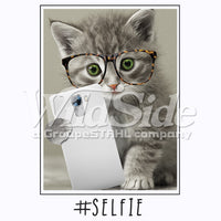 Kitten Selfie  T Shirt
