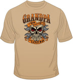 Grandpa - The Man Myth Legend T Shirt