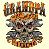 Grandpa - The Man Myth Legend T Shirt