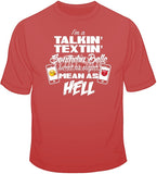 Talkin' Textin' Southern Bells T Shirt