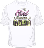 Dangerous in Camo - Girl T Shirt