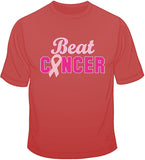 Beat Cancer - Breast Cancer Awareness T Shirt